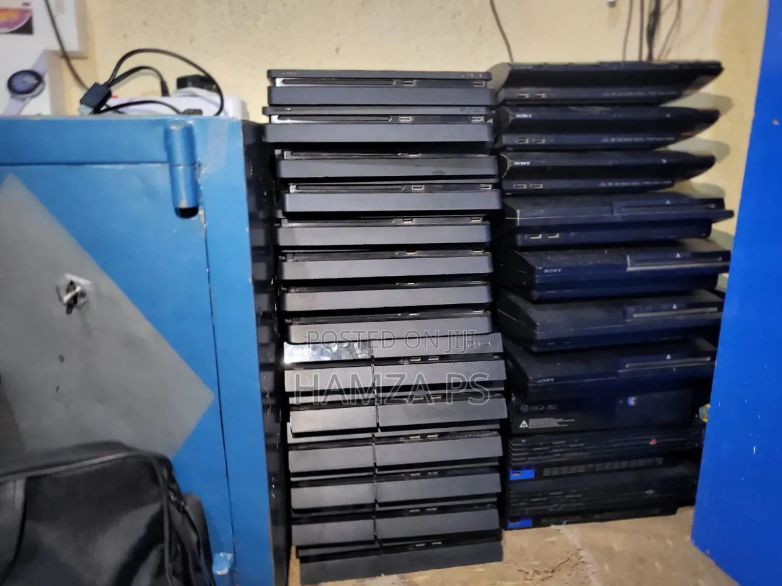 Playstation 4 Slim ጌሞች የተጫኑበት 500gb