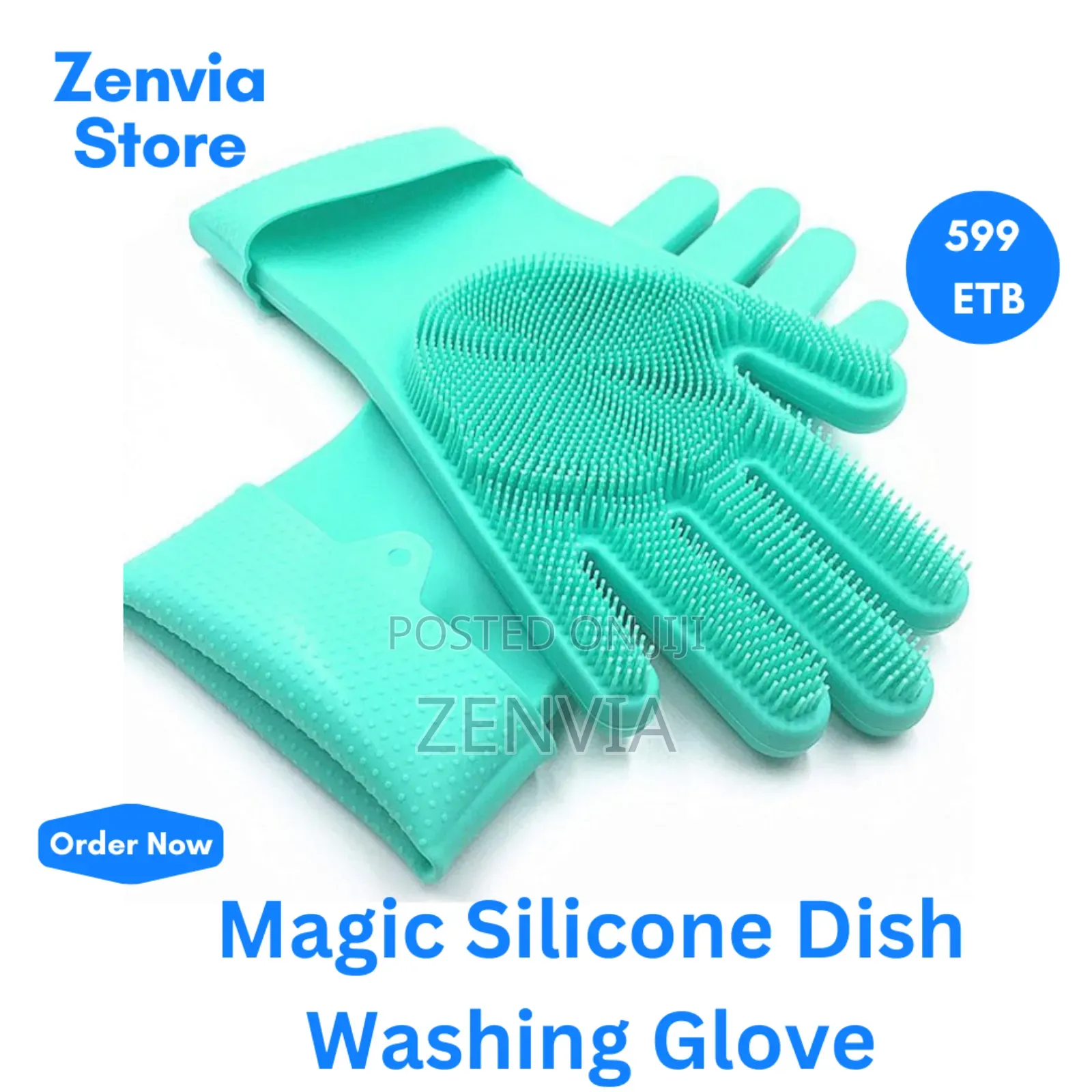 Magic Silicone Dish Washing Gloves