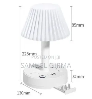 Photo - 3 Light Color Desk Lamp All in One Table Lamp Socket