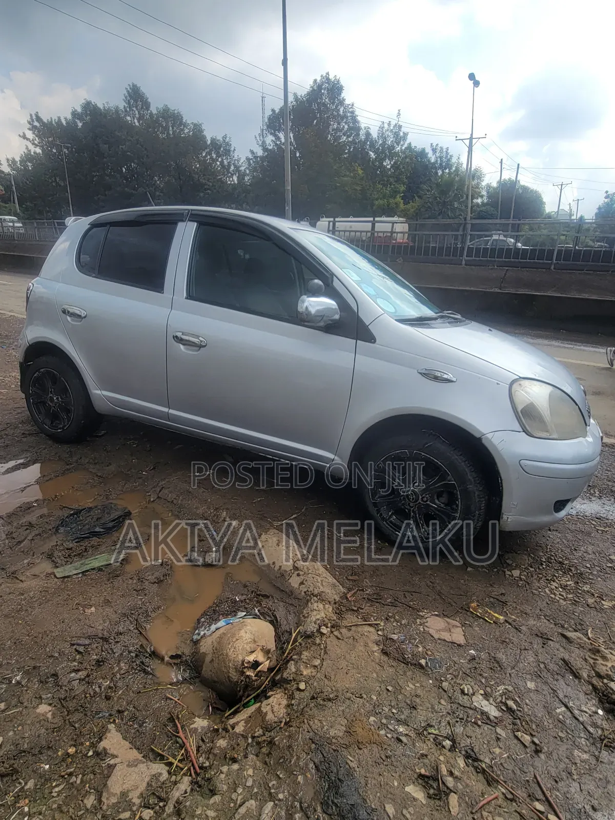 Toyota Vitz 2004 Gray
