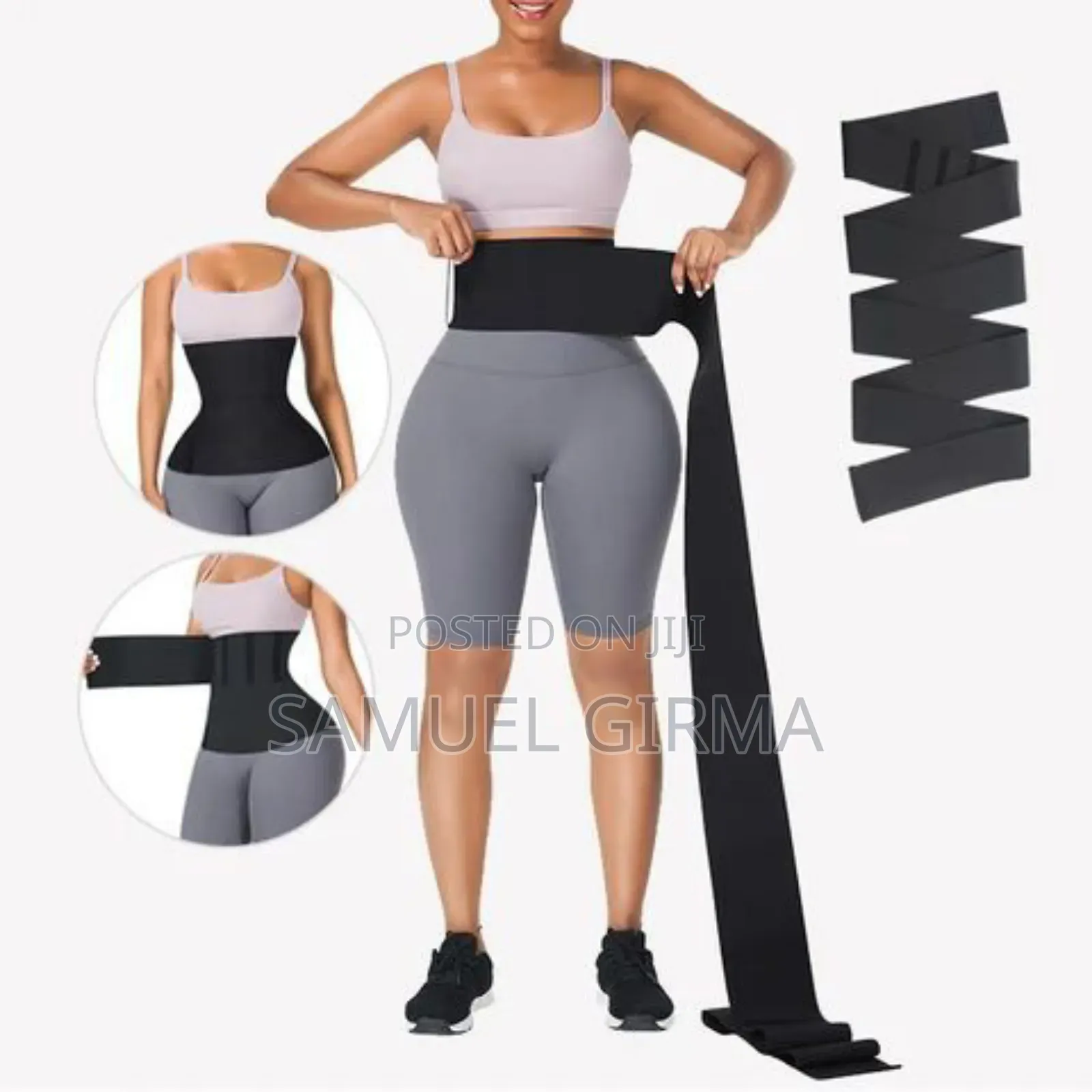 Fat Burning Molding Tummy Wrap Belt5 ሜትር