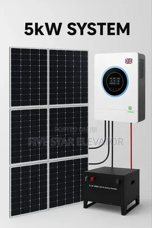 Photo - 5kw Srne Hybrid Inverter + 5.12kwh Lithium Battery – Complete Solar