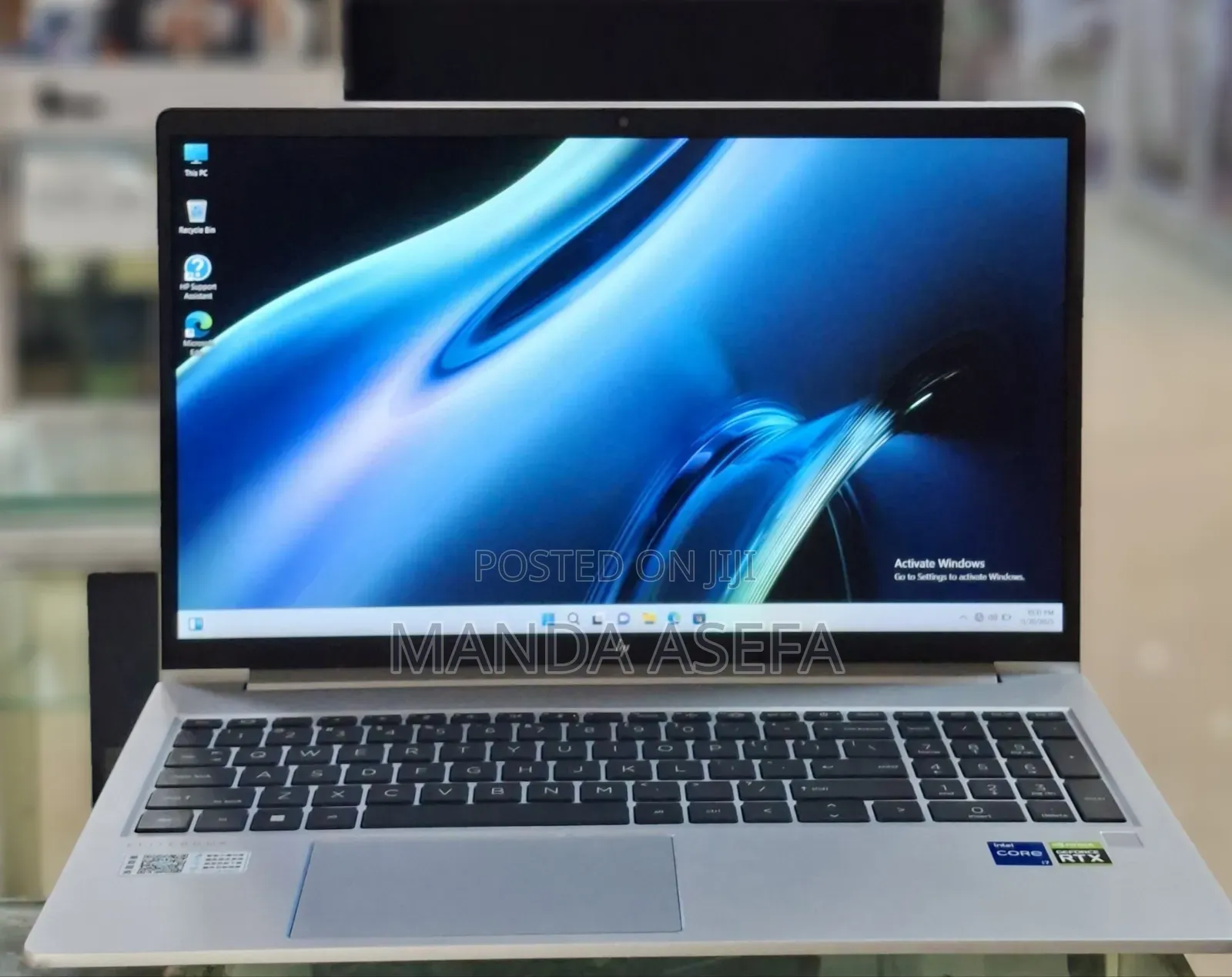 New Laptop HP 16GB Intel Core I7 SSD 512GB