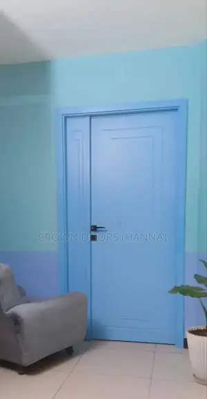 Photo - Crown Door Made of Natural Stone Wooden Fiber.Luxury Water Proof Doors