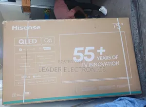  “Hisense 75'' Q6 – Premium Ultra Hd Smart Entertainment