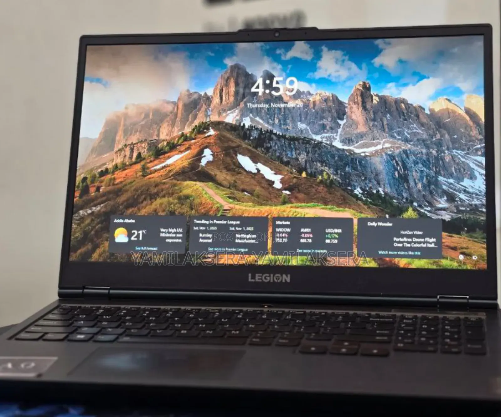 New Laptop Lenovo Legion 5 16GB AMD Ryzen 7 SSD 512GB