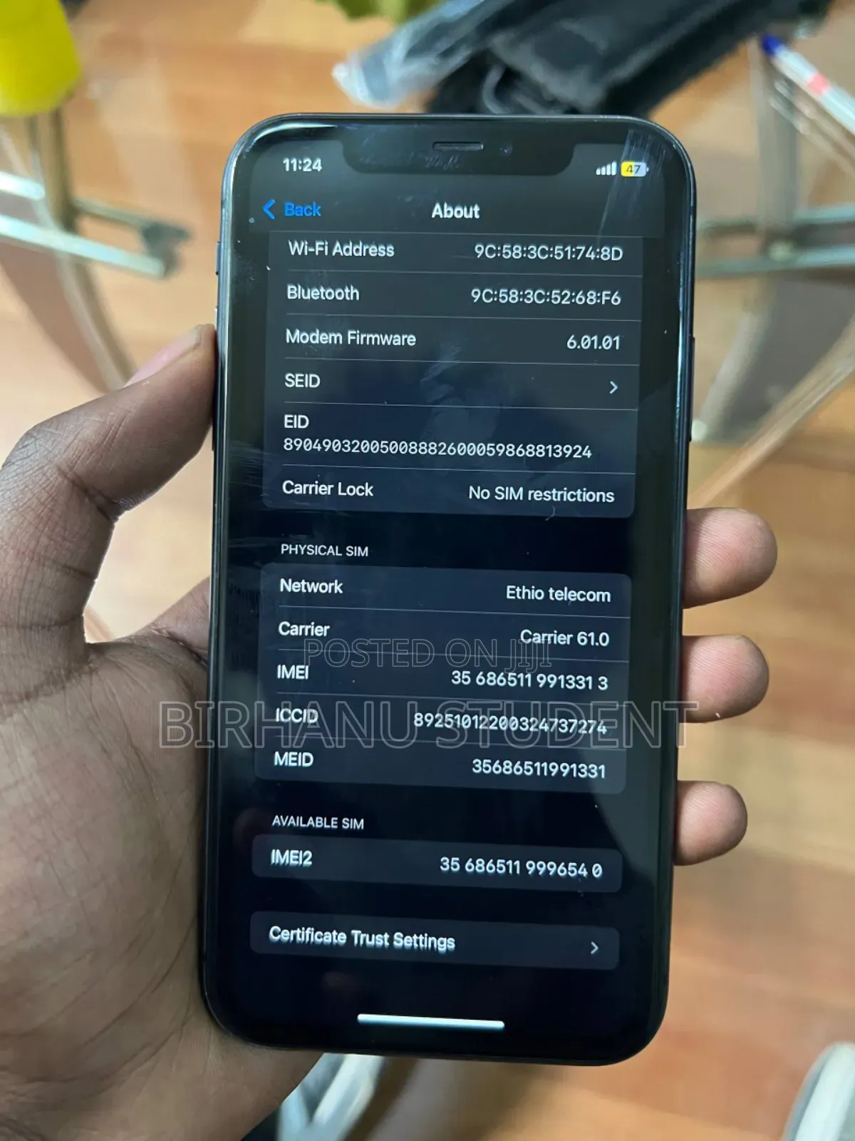 Apple iPhone 11 64 GB Black