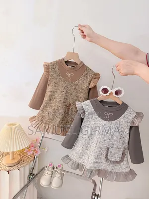 Mk- 0607 Babygirl Spring Dresses Size: 1-4 Years