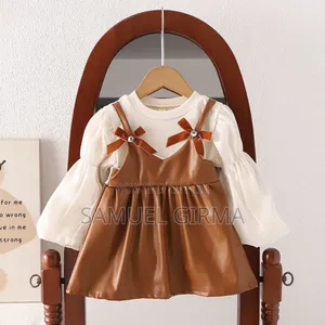 Photo - Mk- 0507 Babygirl Spring Dresses Size: 1-4 Years