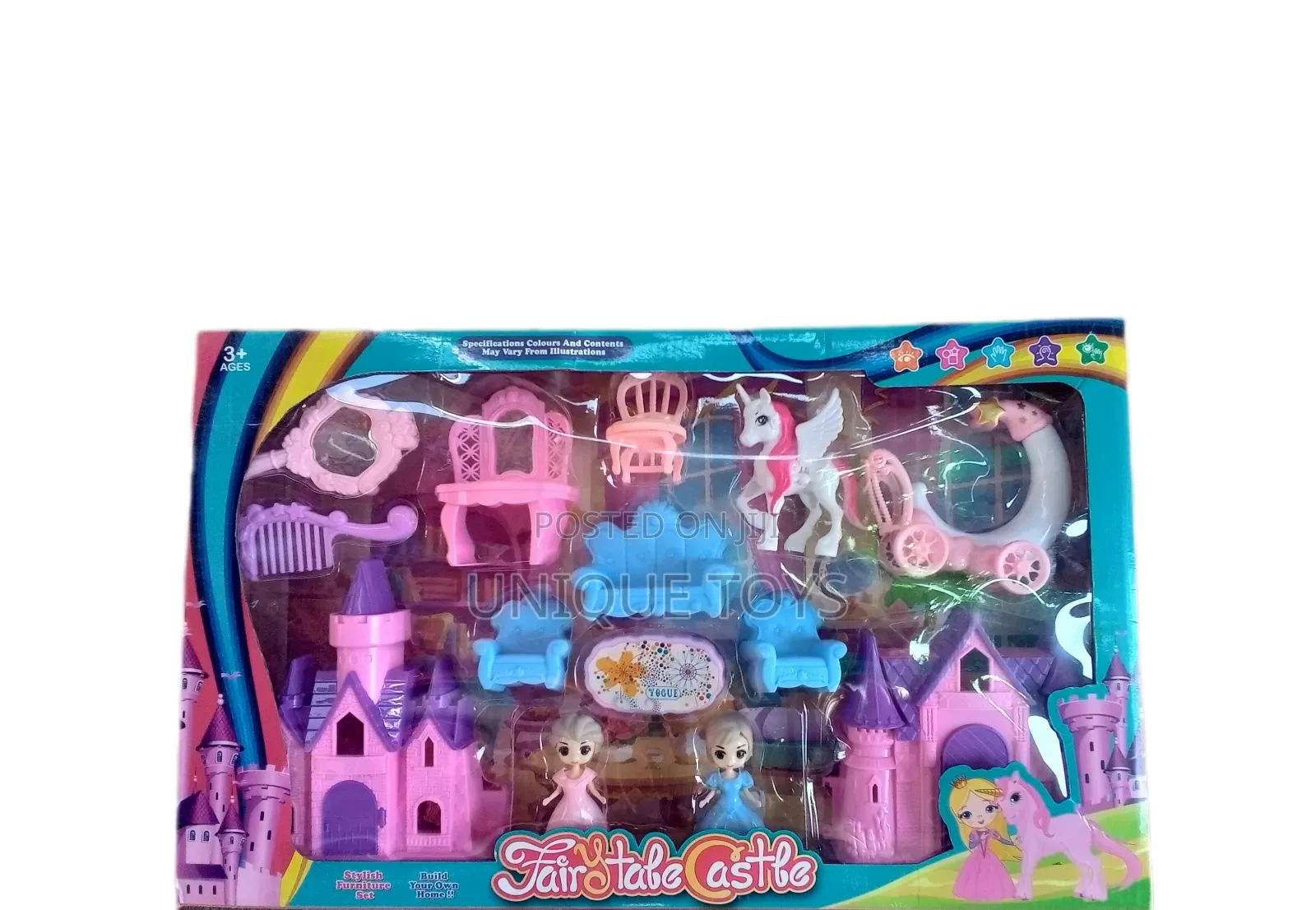  Fairytale Castle – Dream Castle Play Set 
