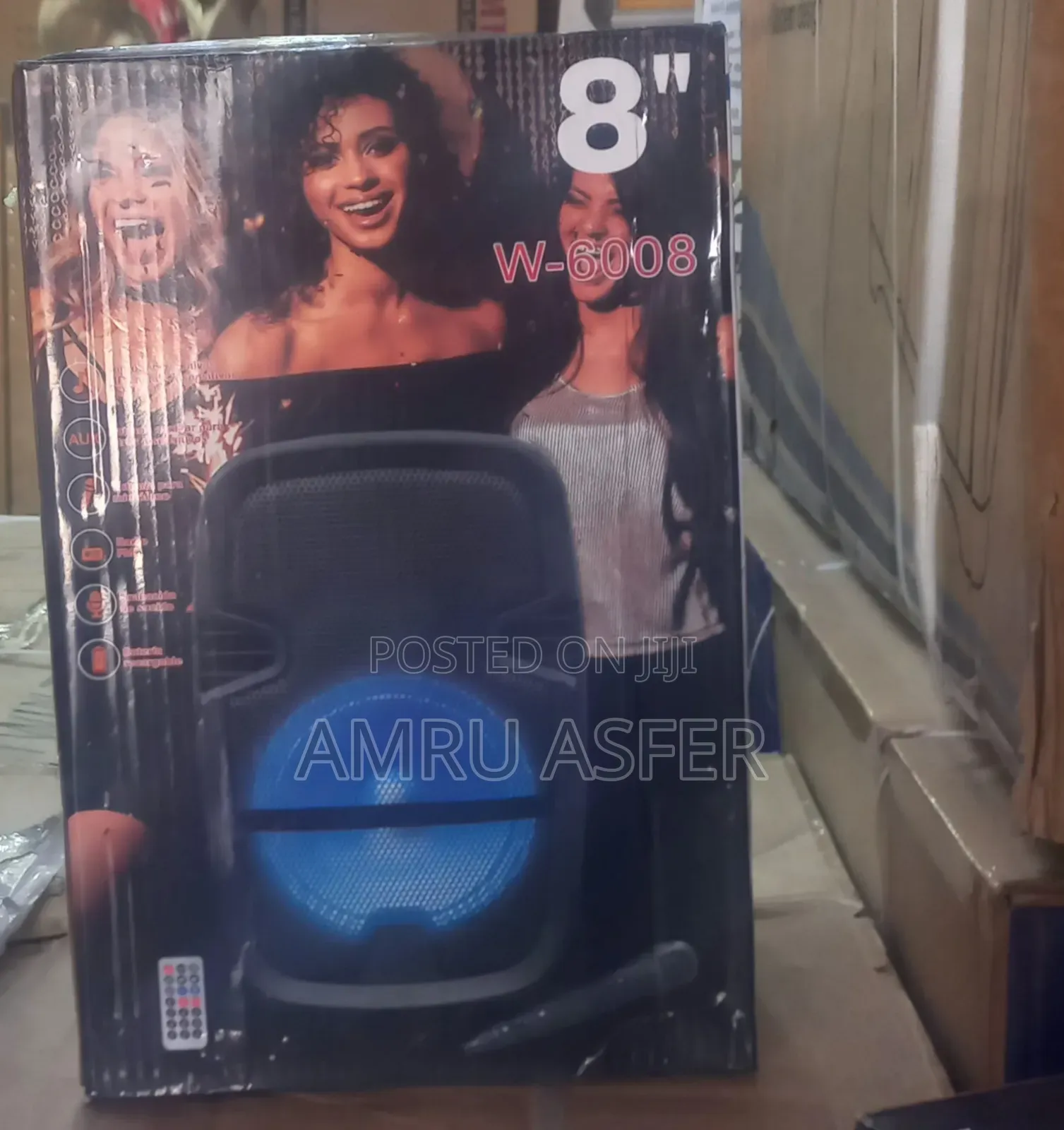 ምንታርቦ እስፒከር በቻርጀር ሚሰራ