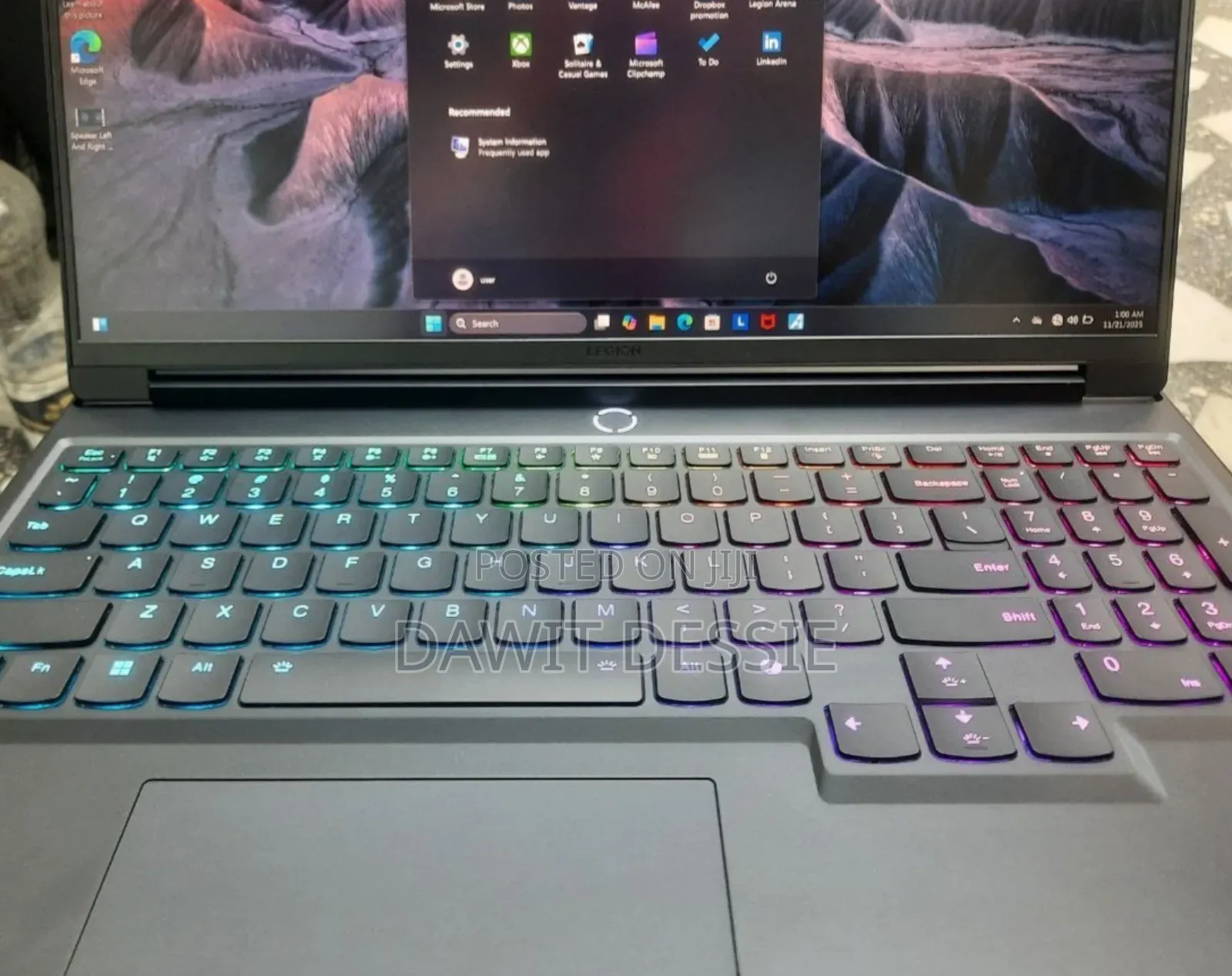 New Laptop Lenovo 32GB Intel Core I9 SSD 1T