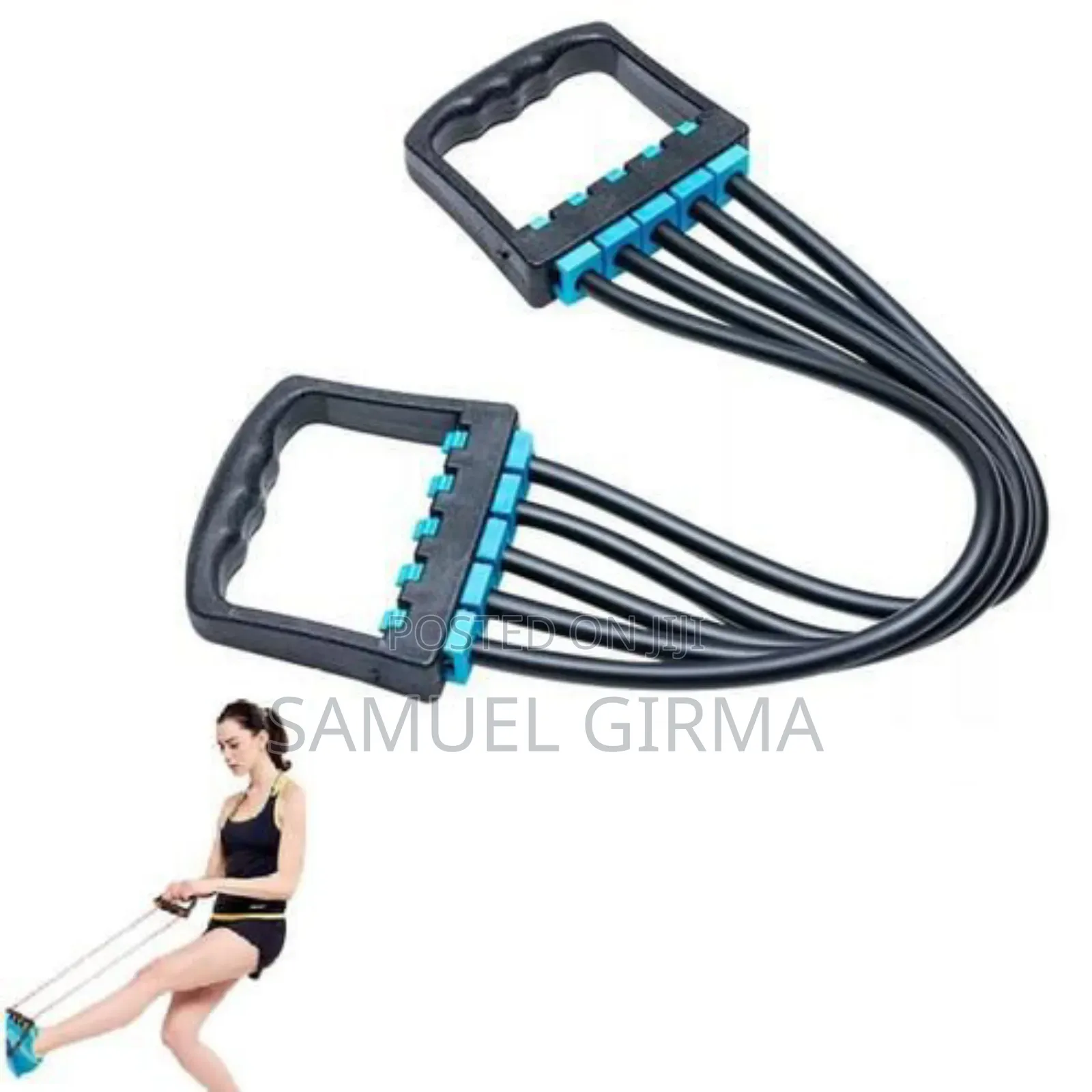 High-Elasticity Resistance Band5 Spring Chest Expander