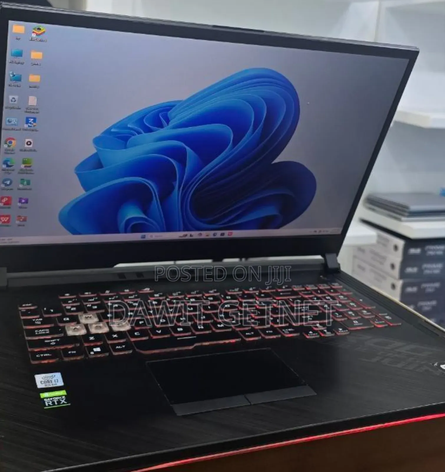 New Laptop Asus ROG Strix G15 16GB Intel Core I7 SSD 512GB