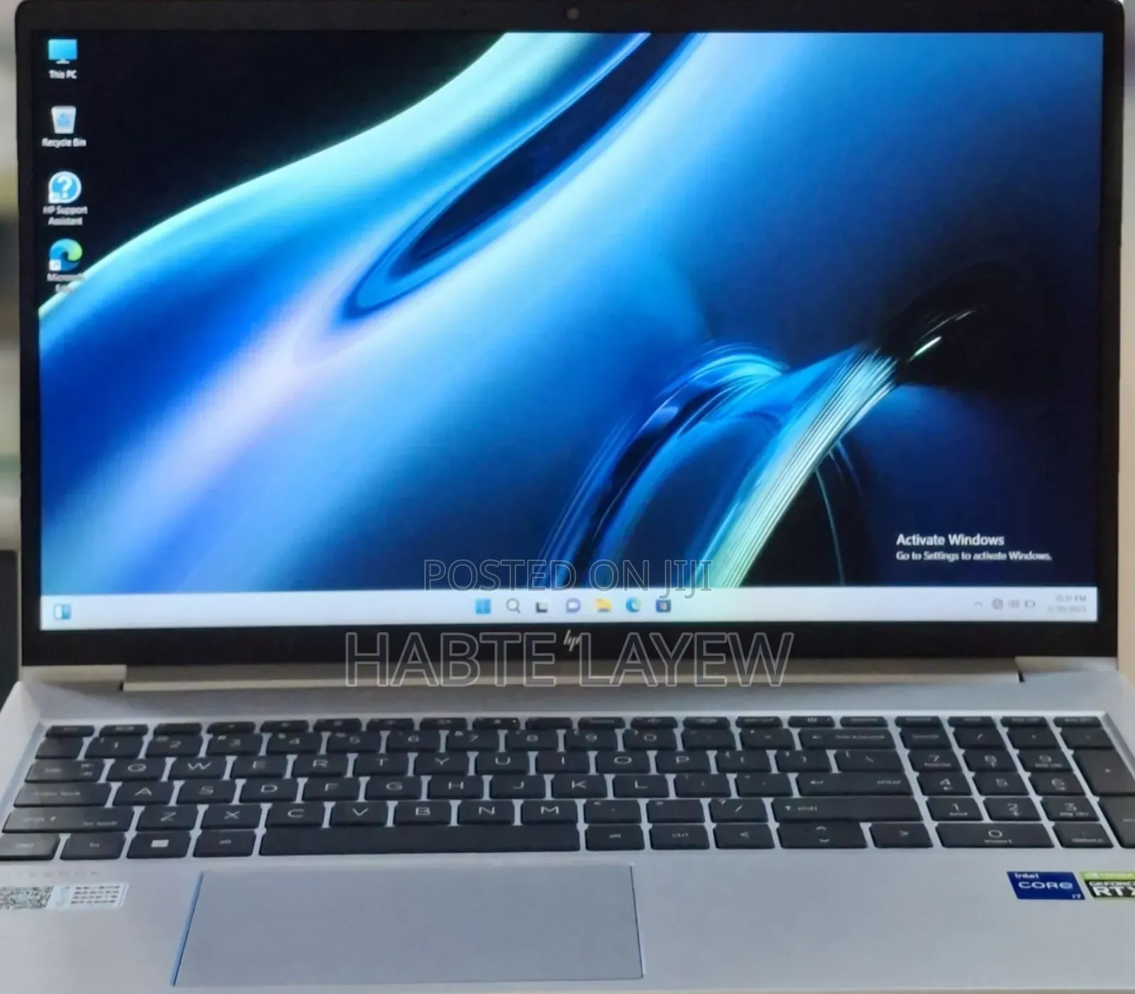 New Laptop HP 650 16GB Intel Core I7 SSD 512GB
