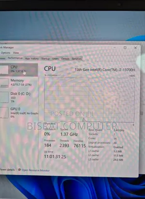 New Laptop HP Pavilion Power 15 16GB Intel Core I7 SSD 1T