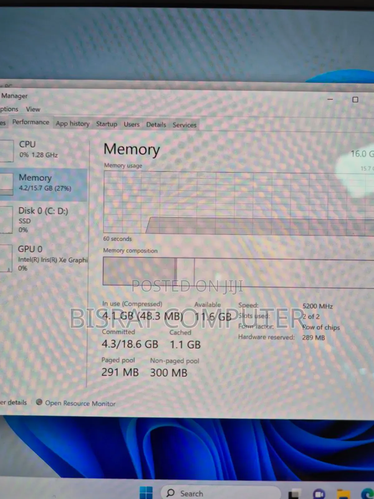 New Laptop HP Pavilion Power 15 16GB Intel Core I7 SSD 1T