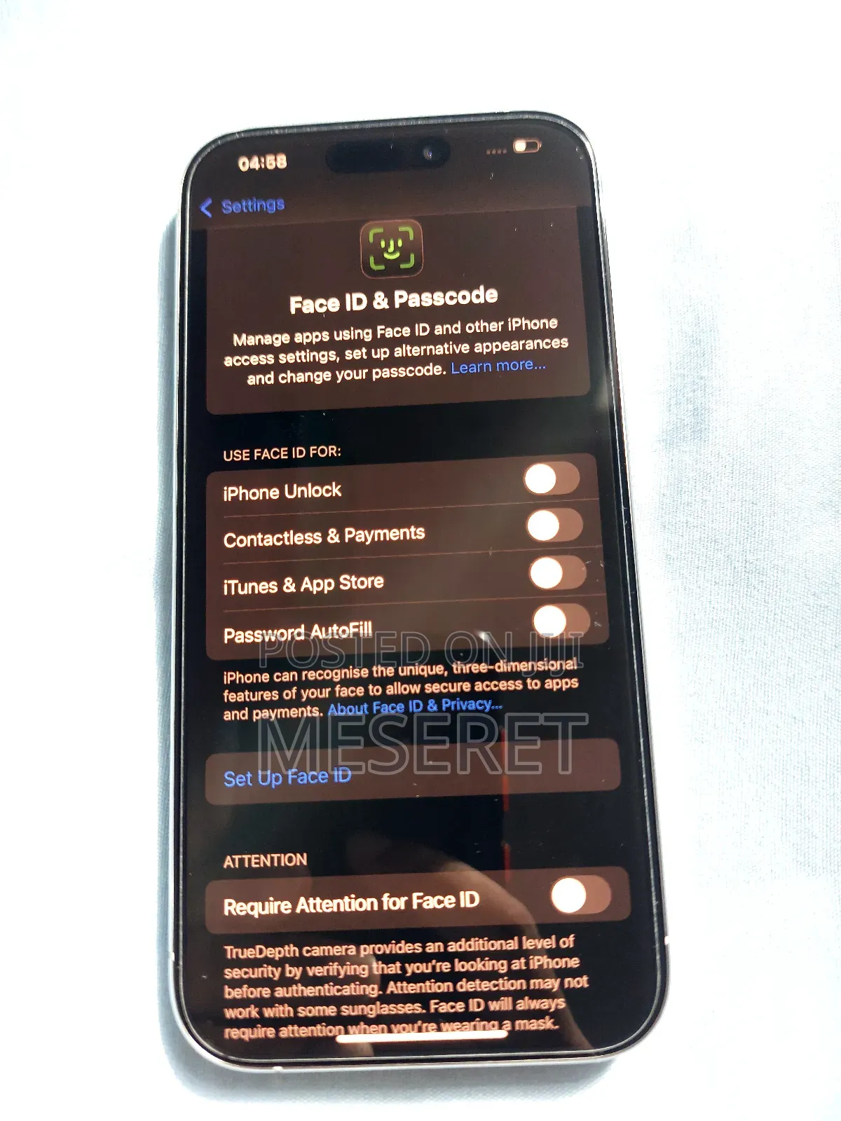 Apple iPhone 15 Pro 128 GB White