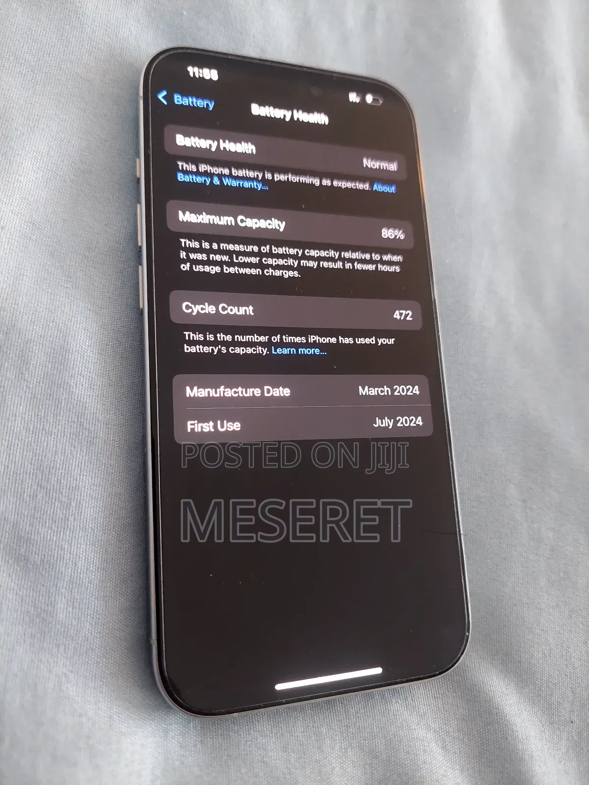 Apple iPhone 15 Pro 128 GB White