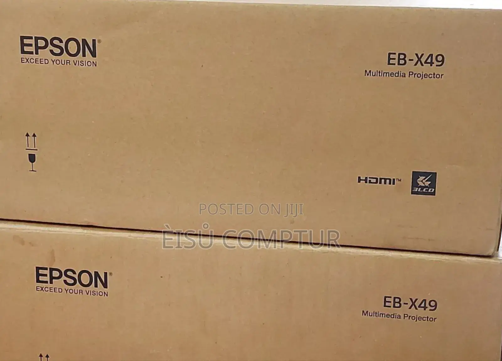 Brand New Epson Eb-X49 Projector 
Technology: 3lcd, RGB Liquid Crys