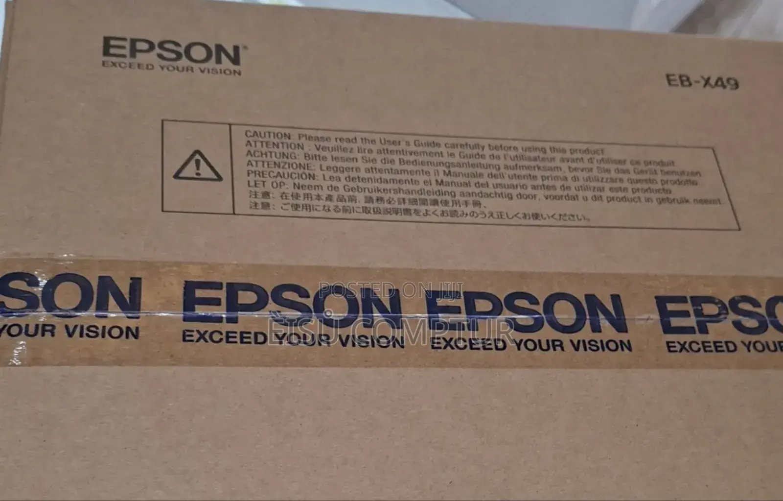 Brand New Epson Eb-X49 Projector 
Technology: 3lcd, RGB Liquid Crys