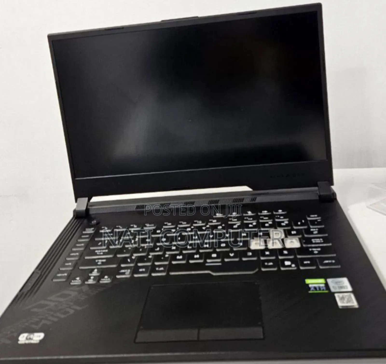 New Laptop Asus ROG Strix G15 16GB Intel Core I7 SSD 512GB