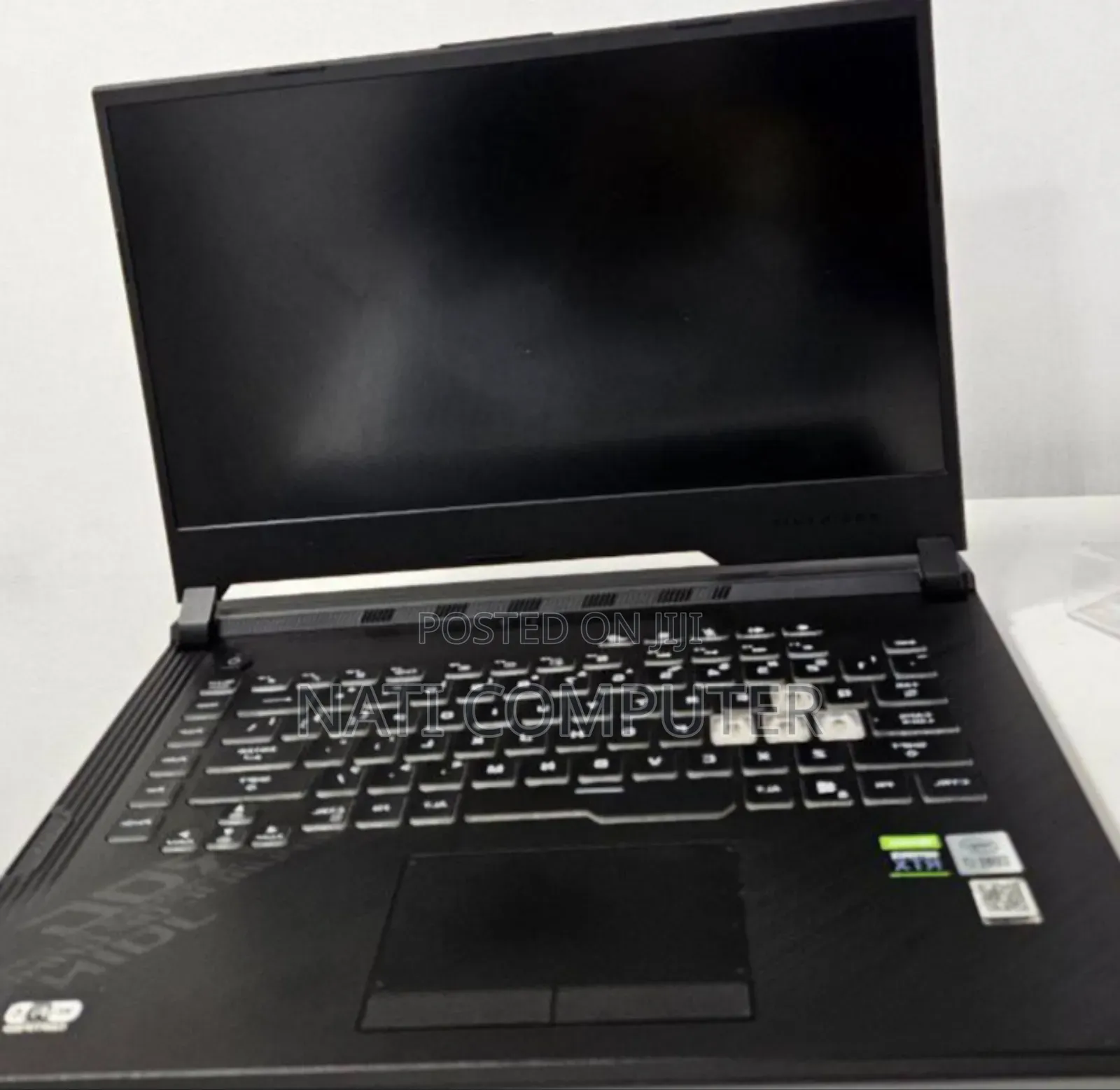 New Laptop Asus ROG Strix G15 16GB Intel Core I7 SSD 512GB