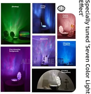 Photo - Shell Lamp With Bluetooth Speaker