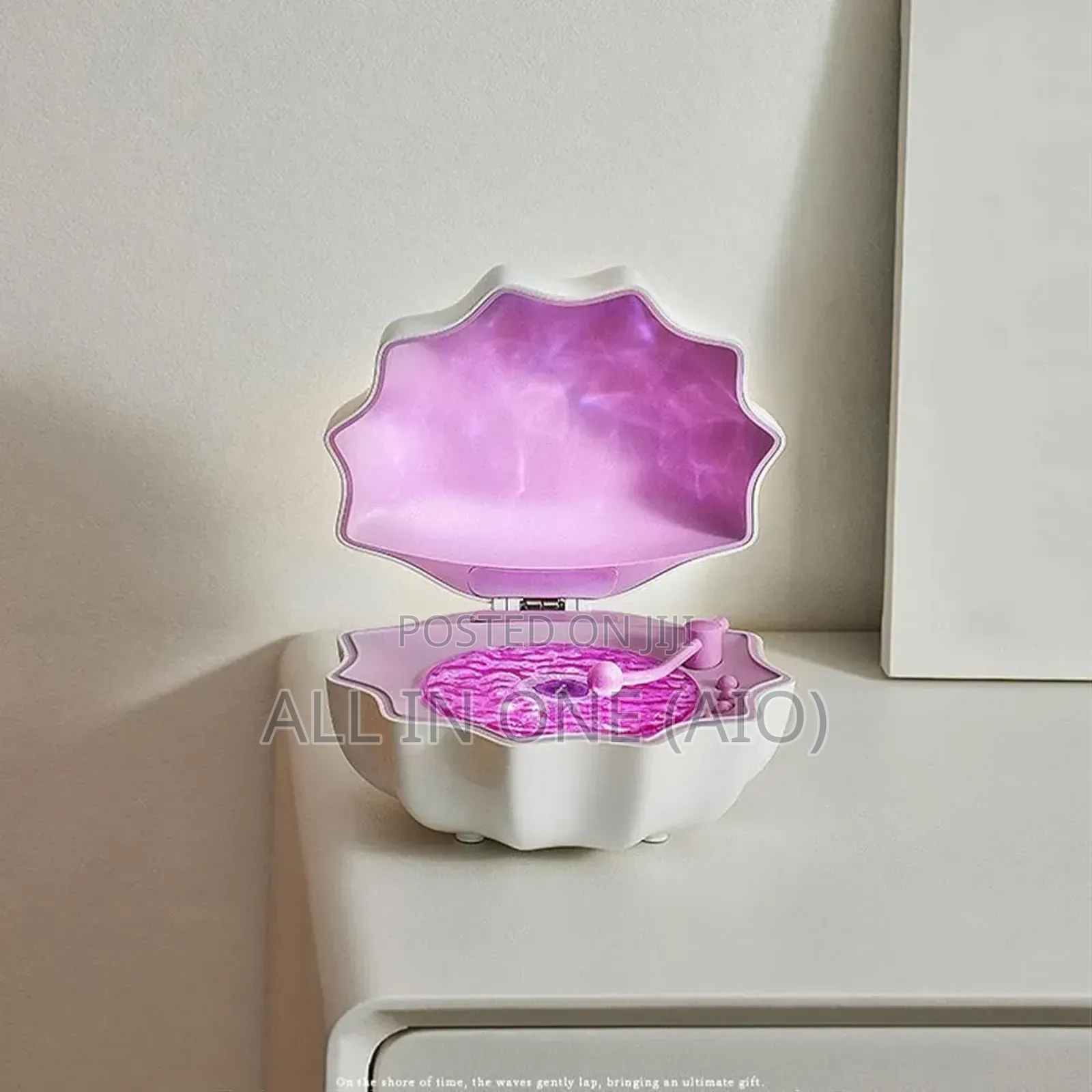 Shell Lamp With Bluetooth Speaker