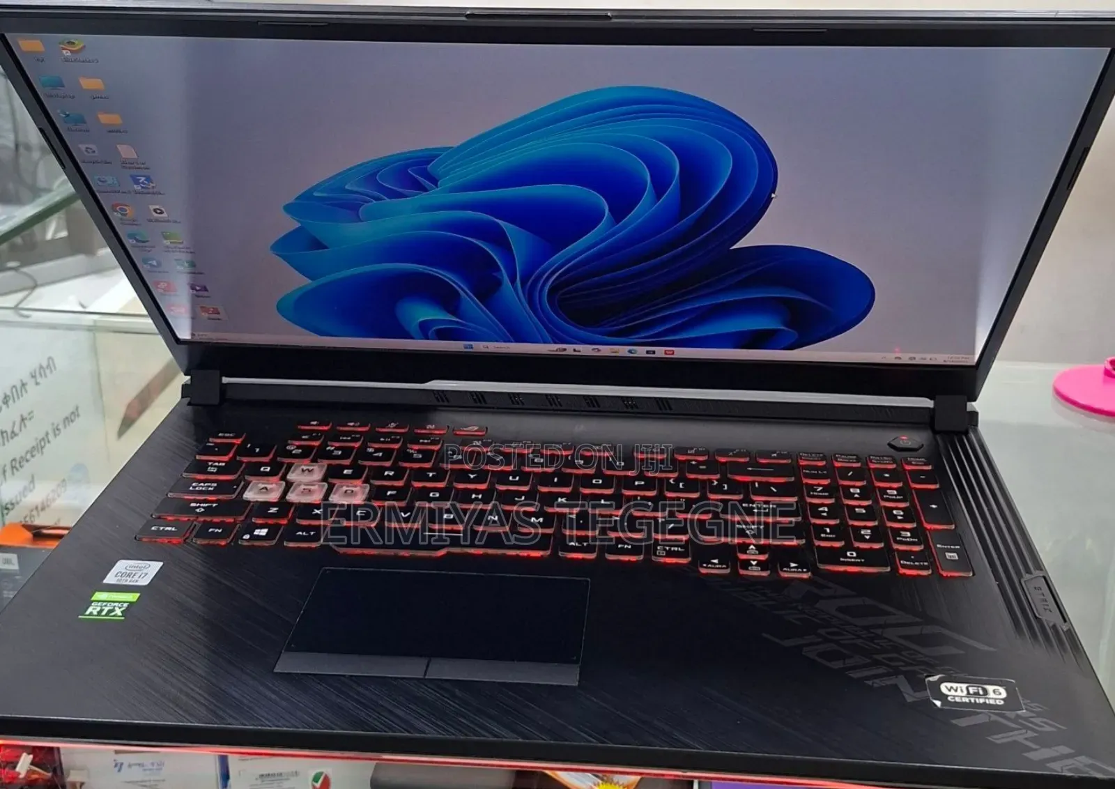 New Laptop Asus ROG Strix G15 16GB Intel Core I7 SSD 1T