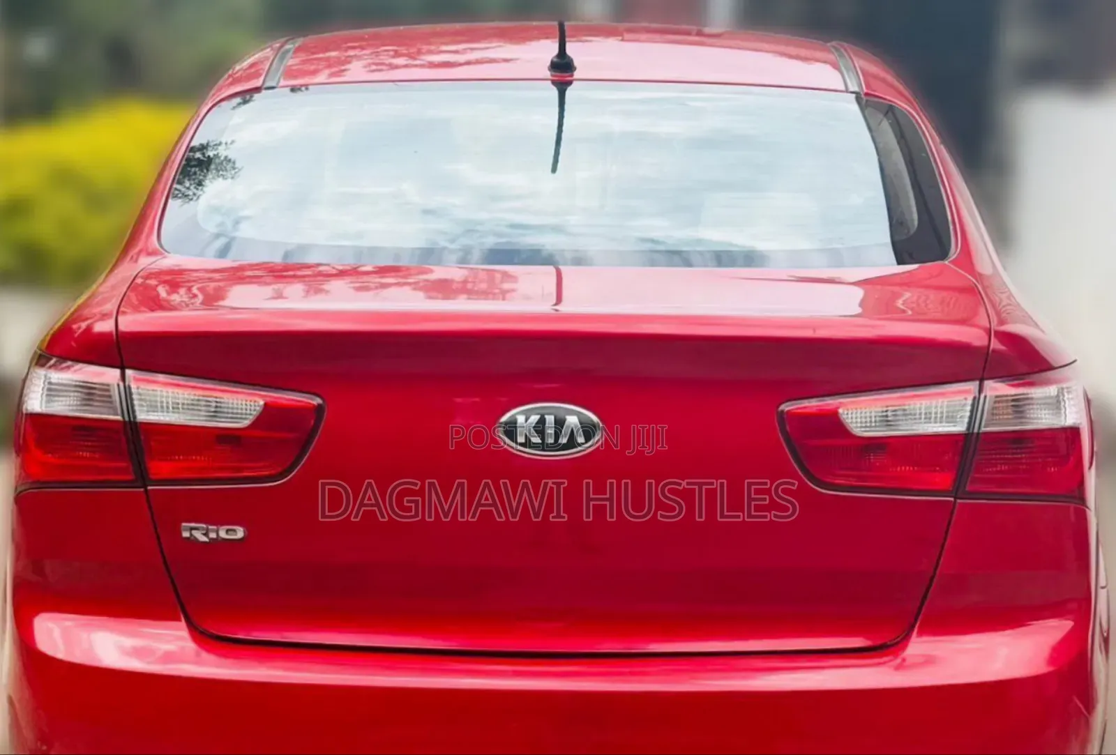 Kia Rio 2015 Red