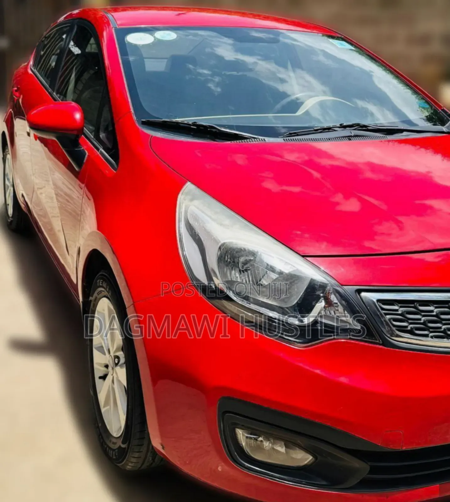 Kia Rio 2015 Red