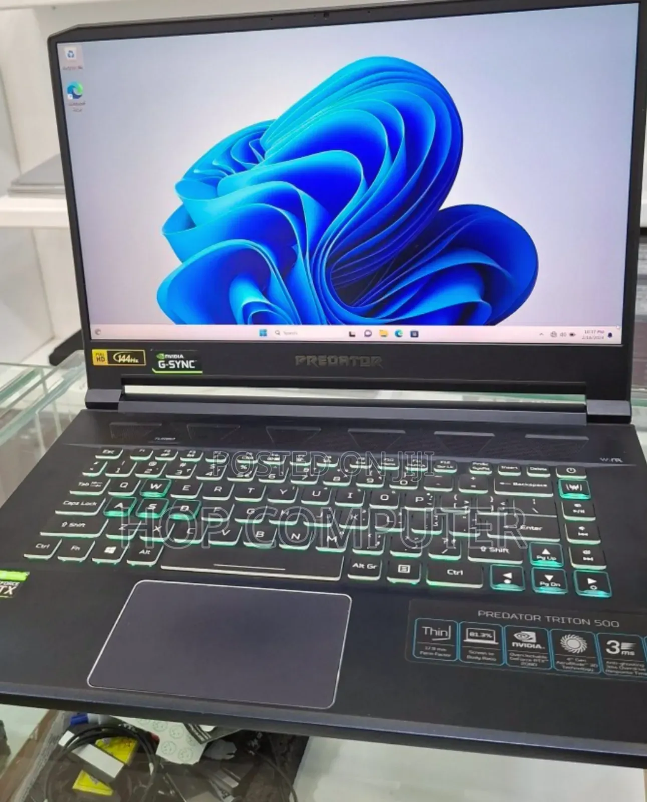 New Laptop Acer Predator Helios 300 16GB Intel Core I7 SSD 1T