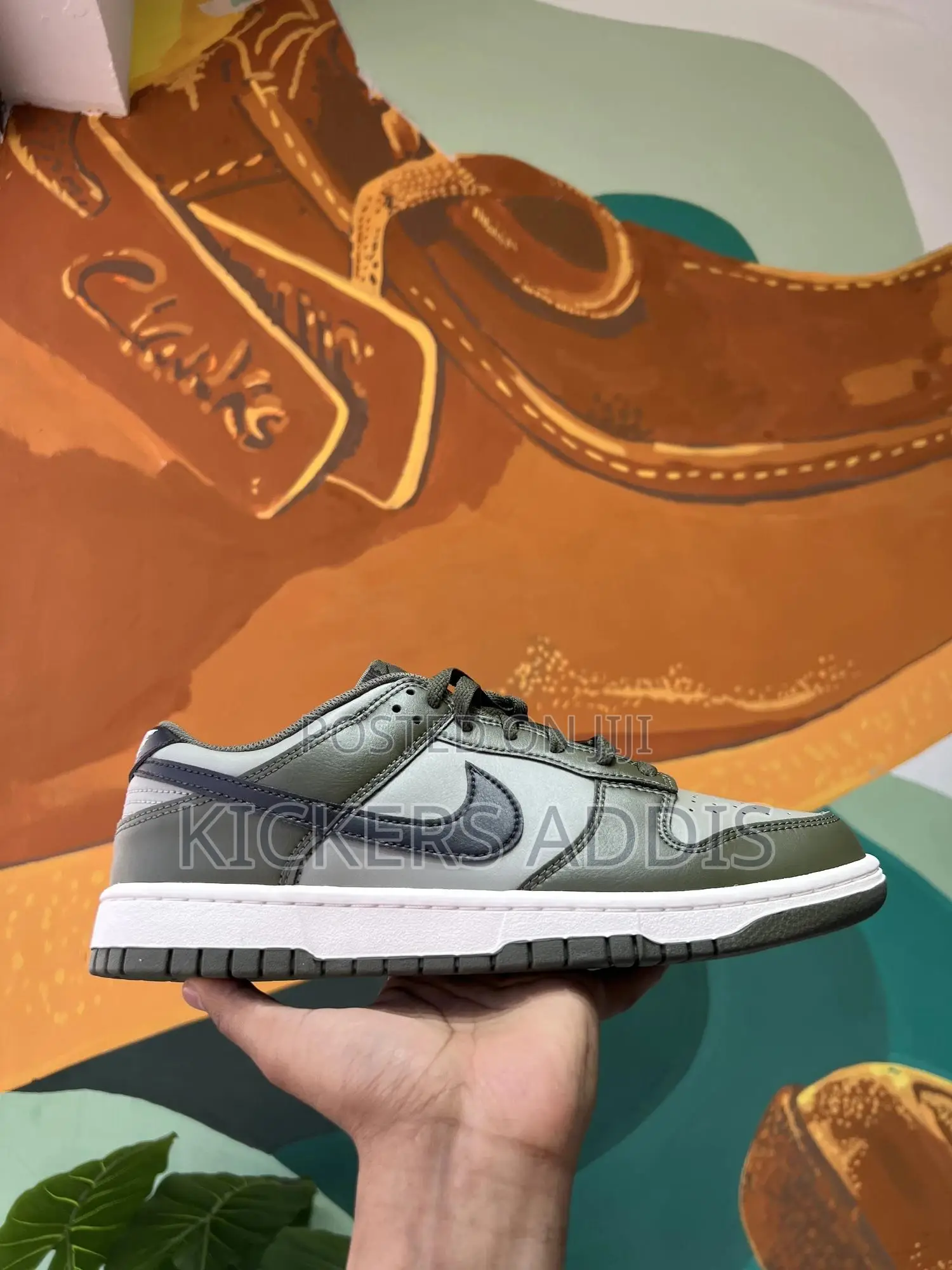 Nike Sports Wear Dunk Retro Green