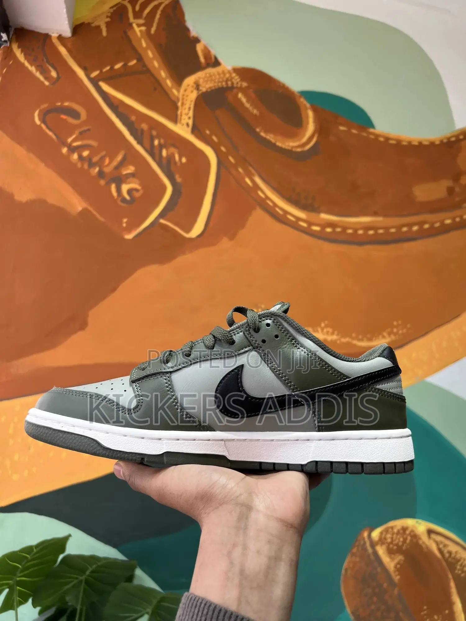 Nike Sports Wear Dunk Retro Green