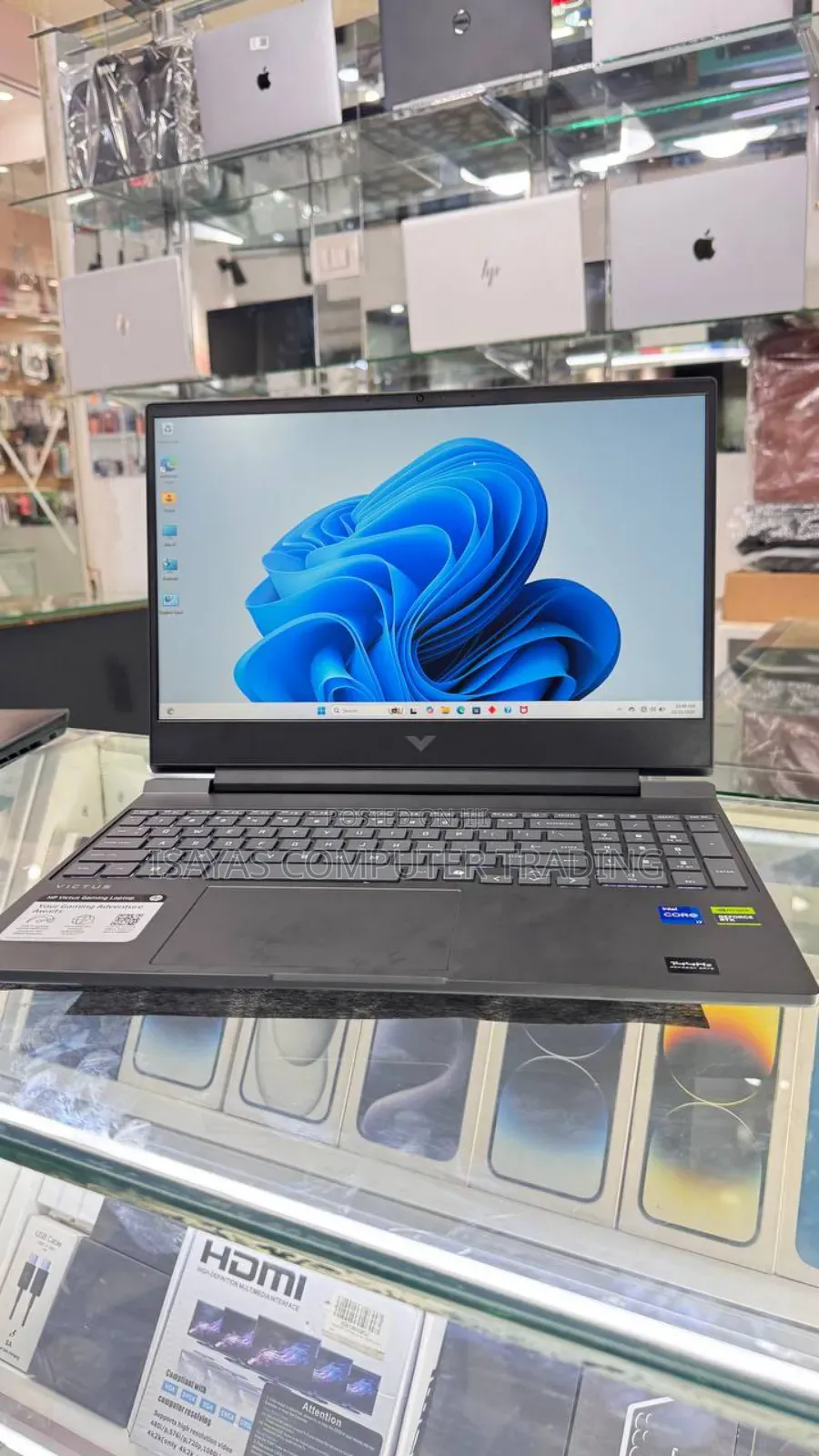 New Laptop HP Victus 16 16GB Intel Core I7 SSD 1T