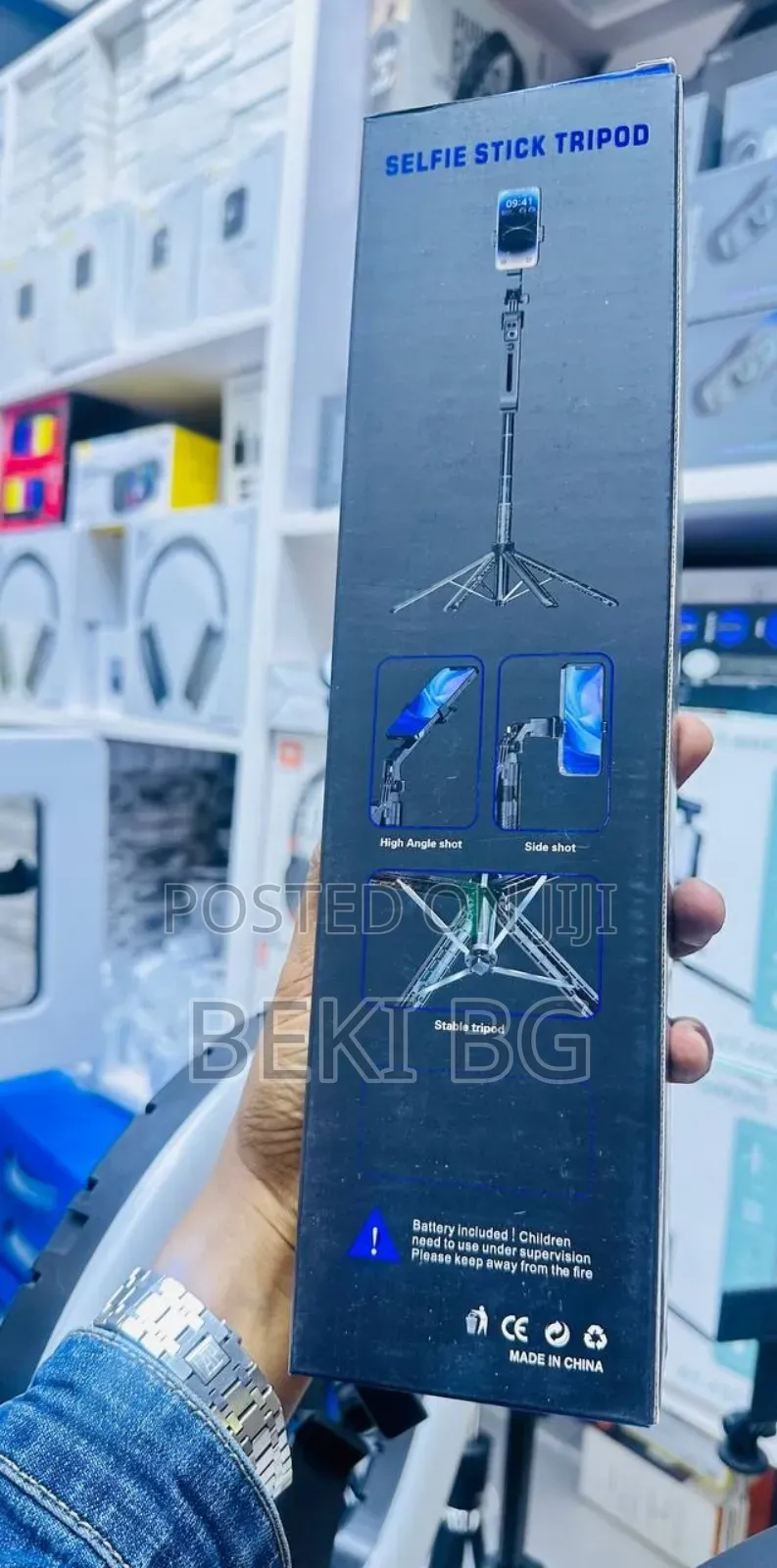 Ai Tracking 
1.8m
Stable Selfie Stick