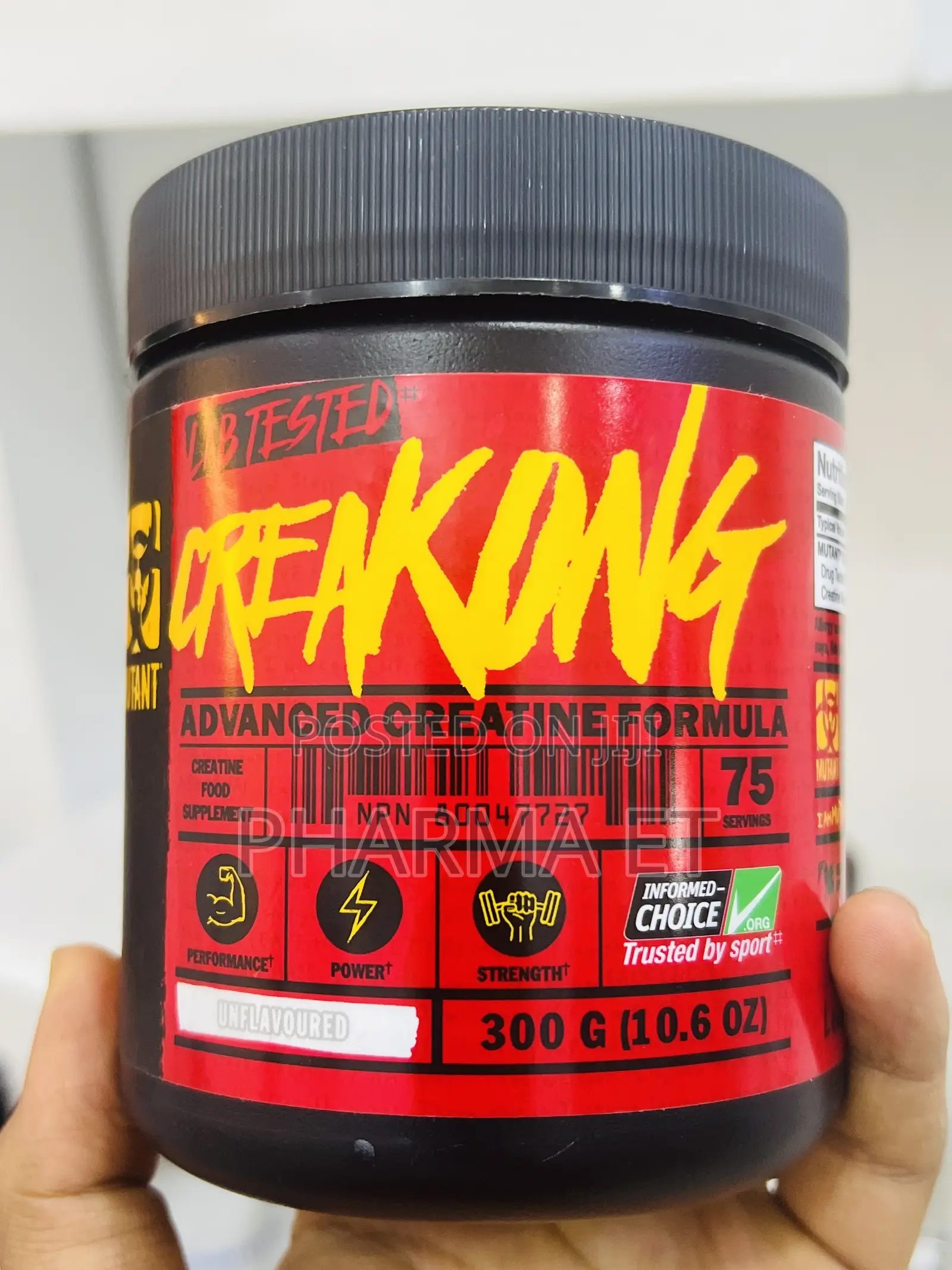 The All New 3rd Party Tested Creakong 300gm Advanced Creatine Formula
