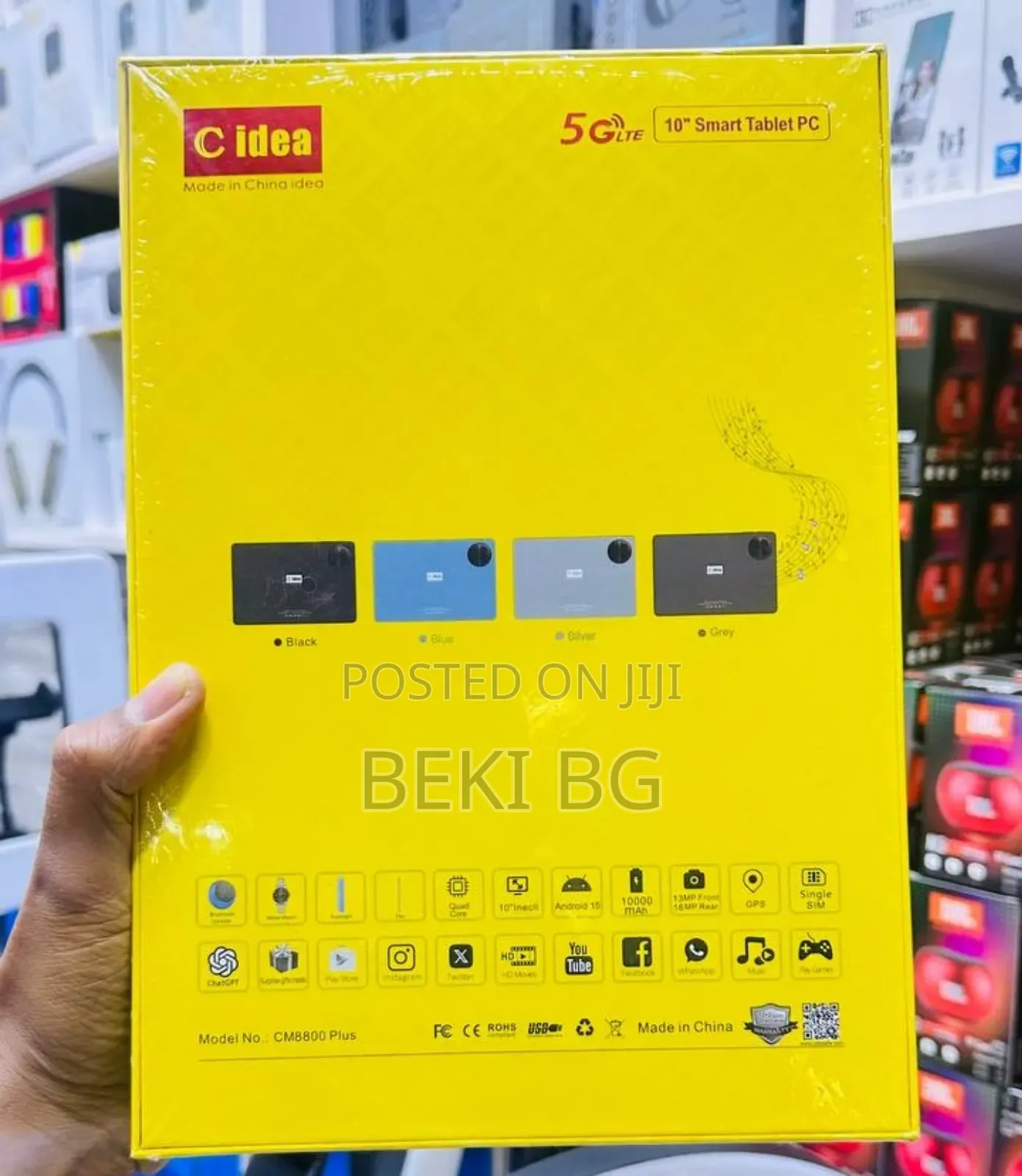 New C idea CM8800 Plus 1 TB Black