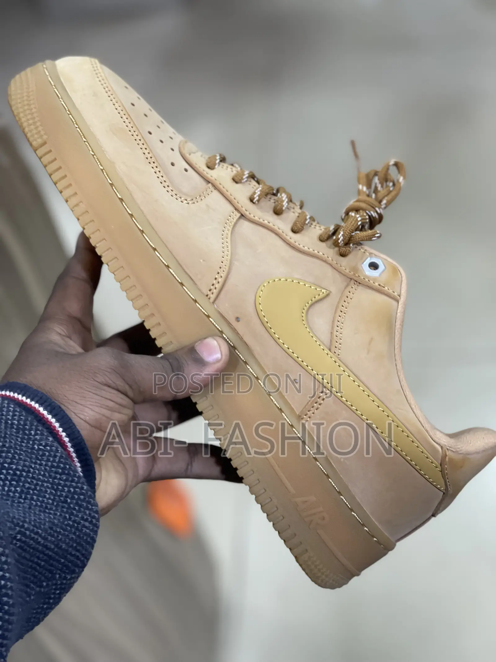 Nike Air Force Custom Brown