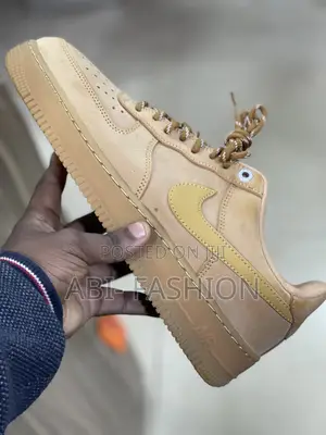 Nike Air Force Custom Brown