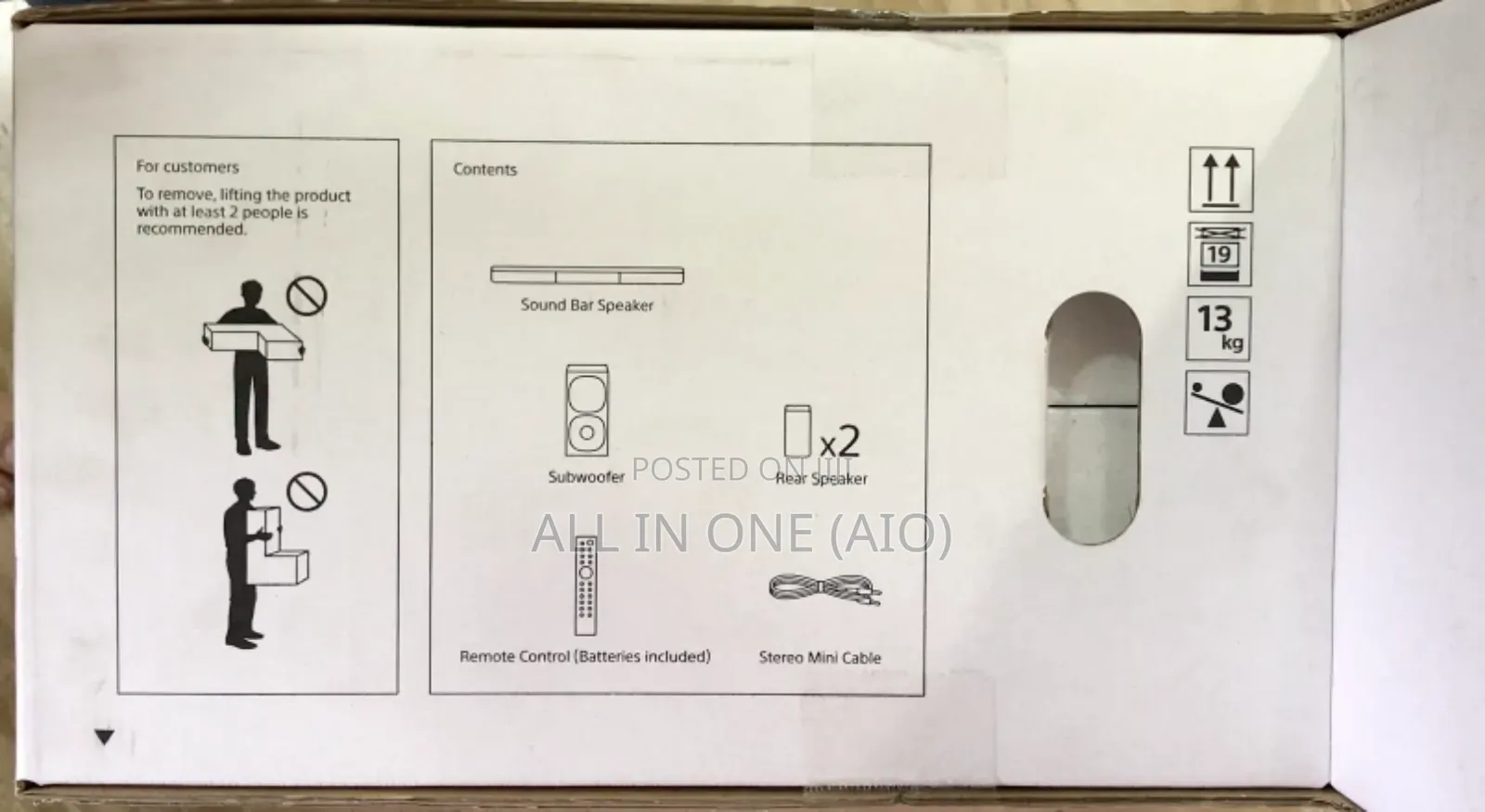 Sony Home Theatre 5.1 Surround Speaker