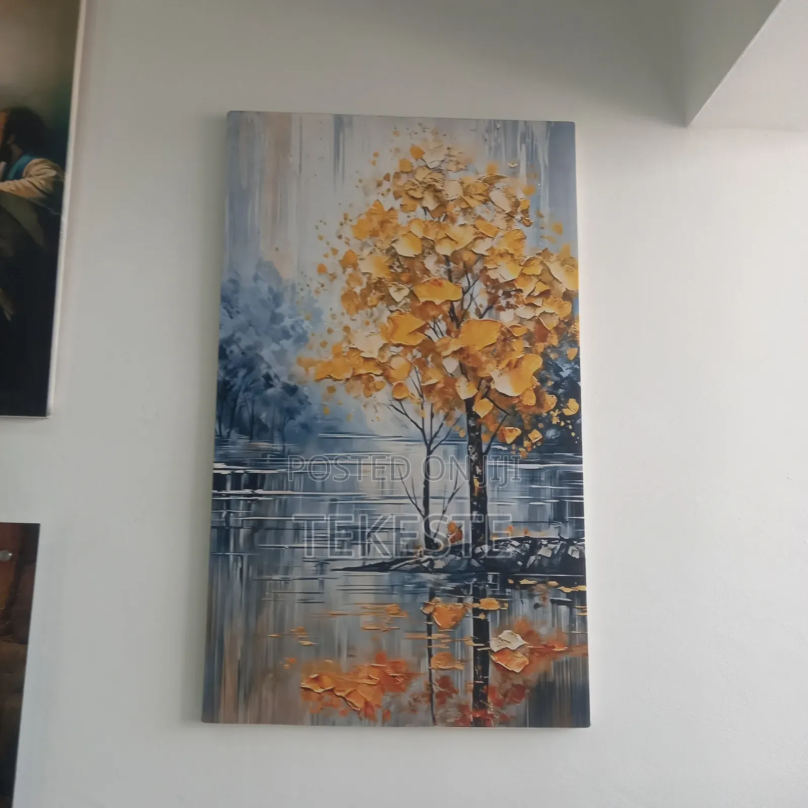 Wall Art Canvas and Metal