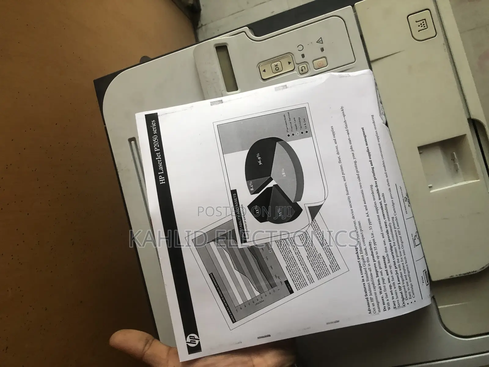 Hp Laserjet. P2055 Series Printer በወር አሰከ 50,000 ወረቀት Print መደረግ የሚቻል