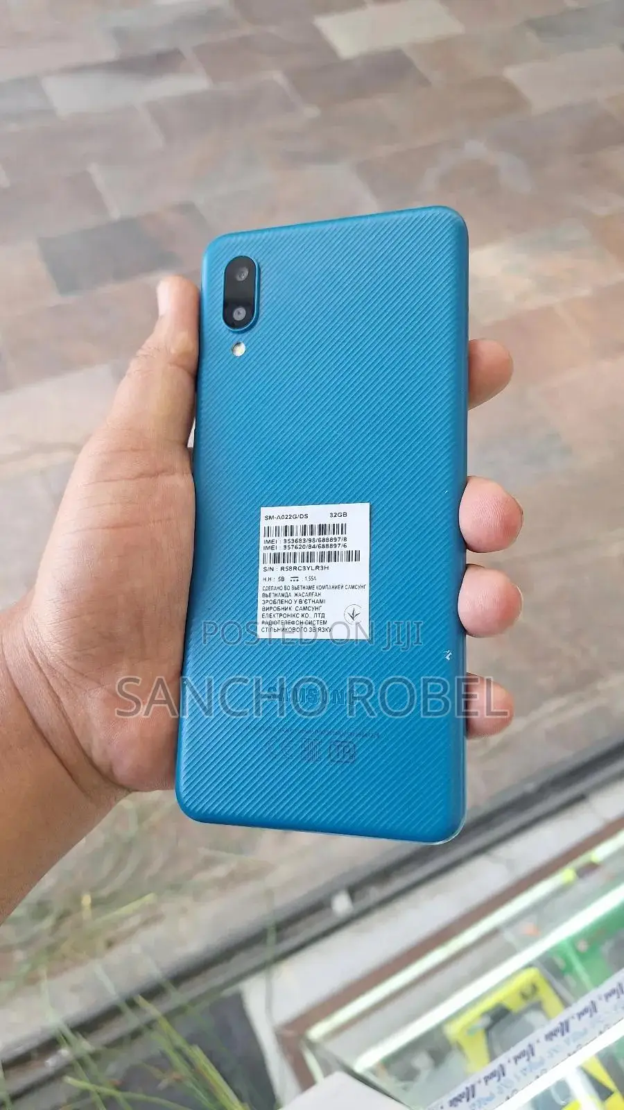 New Samsung Galaxy A02 32 GB Blue