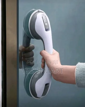 Bathroom Grab Bar, No-Drill Toilet Safety Handle, Non-Sl