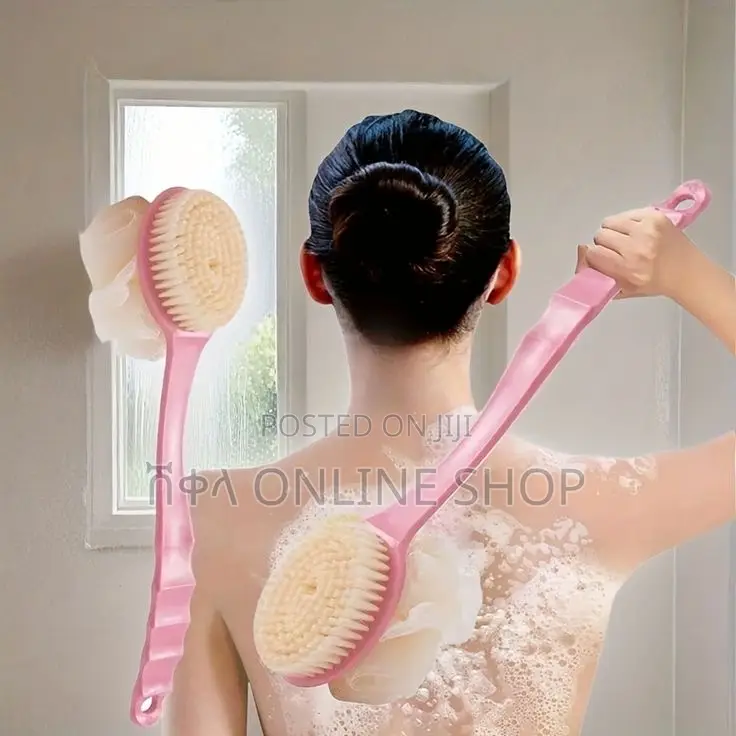 2in1 Long Hundled Bath Brush