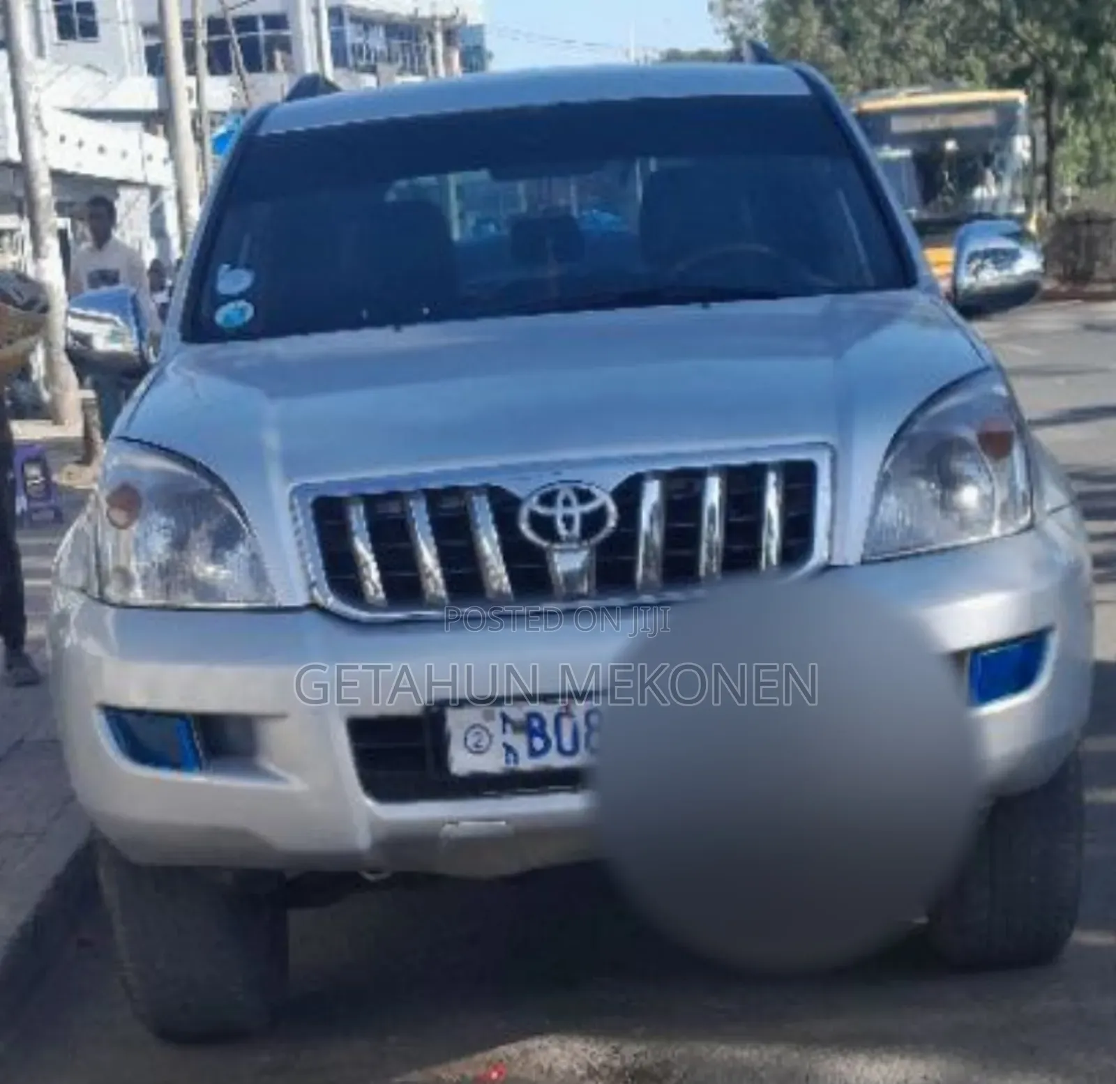 Toyota Land Cruiser 2008 Silver