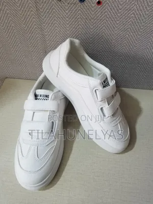 White Flat Shoes for Girls