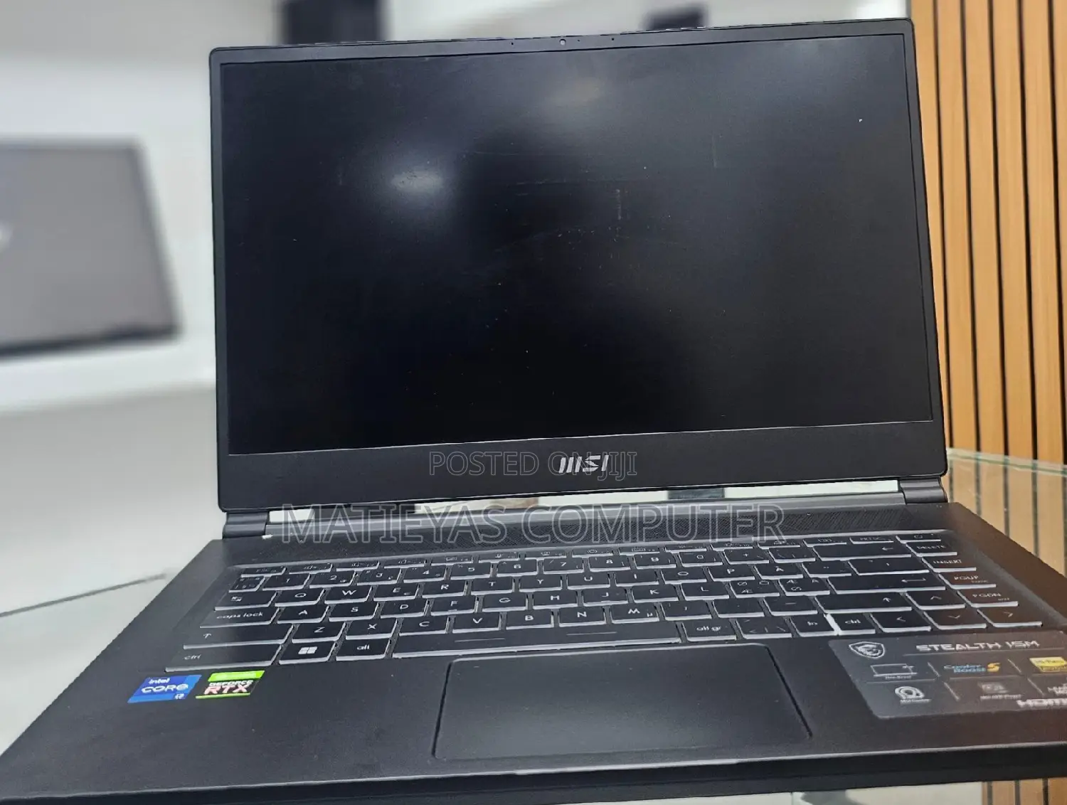 New Laptop MSI 16GB Intel Core I7 SSD 1T